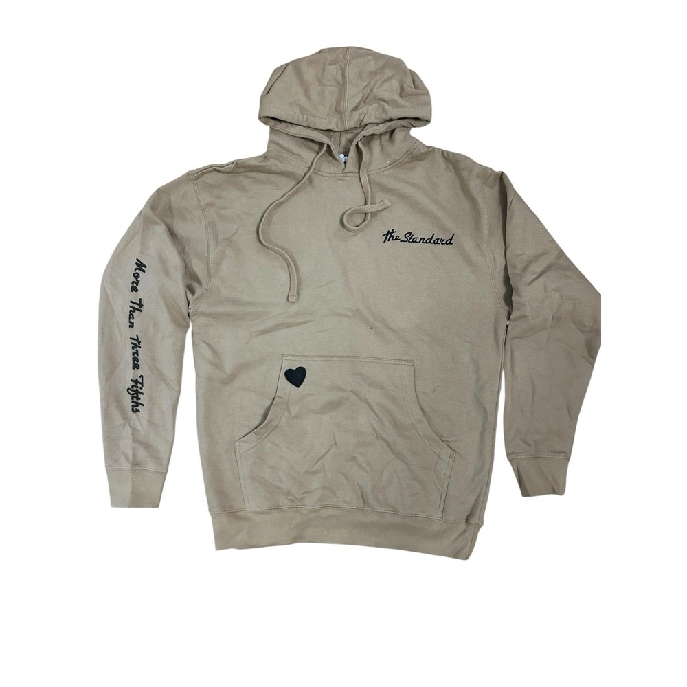 Independent Trading Company Graphic Hoodie Tan Medium Revolution 3/5s